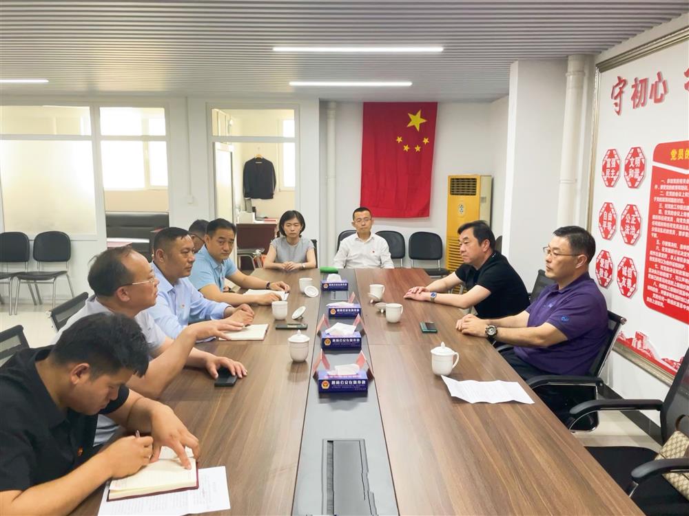 學黨史，辦實事 濟南產(chǎn)發(fā)集團到楚莊村黨支部走訪調研